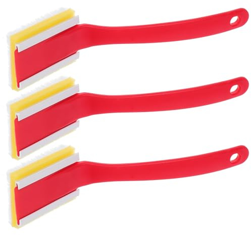 DEARMAMY Juego De 3 Pinceles para Bordes De Paredes Herramienta para Pintar Molduras Y Esquinas Incluye Pinceles para Pintar Bordes Y Esquinas