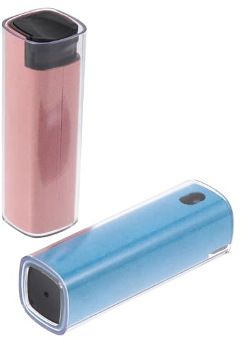 MOLUCKFU Spray Limpiador de Pantalla y Lentes 2 Piezas Portátil para Electrónica, Usuarios Digitales, Diseño Compacto Ovalado, Elimina Huellas y Aceite, Uso en Gafas, Cámaras y Portátiles,