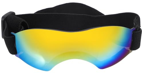 DIYEAH Hundesonnenbrille für Kleine Hunde mit Uv-Schutz und Winddicht Augenschutz für Haustiere Robuste Haustierbrille