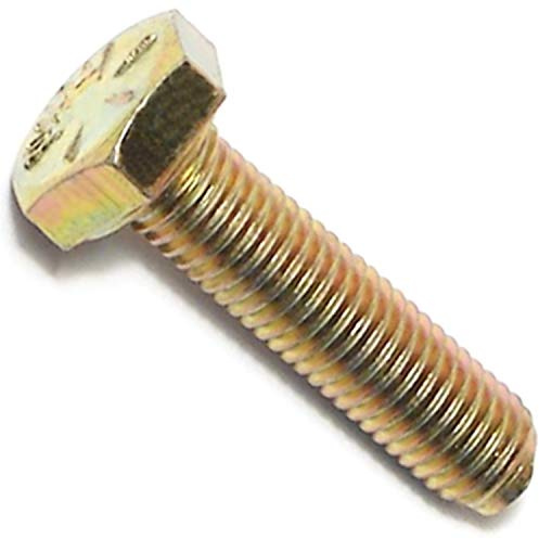 Hard-To-Find Fastener Grade 8 Fine Hex Cap Screws, Bulk Pack, Steel Hex Bolts for Construction, Home Improvement, 1/4-28 x 1, Pack of 50