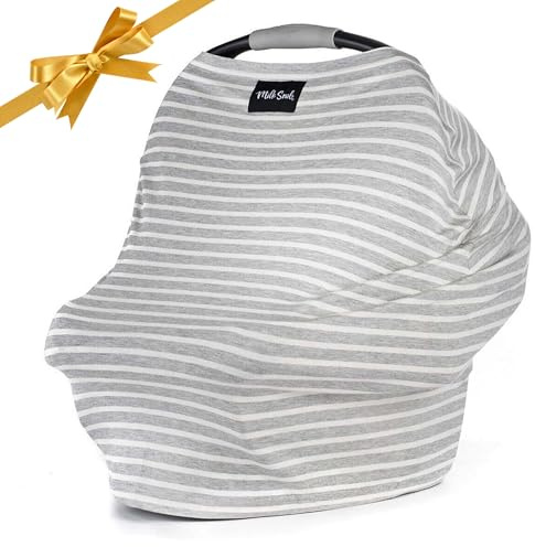 Milk Snob Original 5-in-1-Bezug – zusätzliche Privatsphäre zum Stillen, Babyschale, Babytrage, Kinderwagen, Hochstuhl, Einkaufswagen, Liegendach – Neugeborenen-Essentials, Still-Top