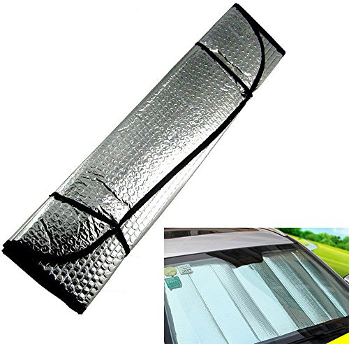 JMAHM Car Sunshades Front Rear Side Windows Sunshades Sun Visor Heat Insulation Sun Screens for Cars (Silver)