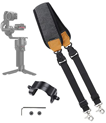 Lanière pour DJI RS 3 Mini Portable 3 Axis Gimbal Stabilisateur Accessoires Bandoulière Tour de Cou Réglable Double Crochet