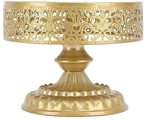 Set di Espositori Per Tavoli da Dessert, Alzate Per Torte Espositore Per Torte in Oro Espositore Per Torte Per Matrimoni, Feste di Compleanno(Small)
