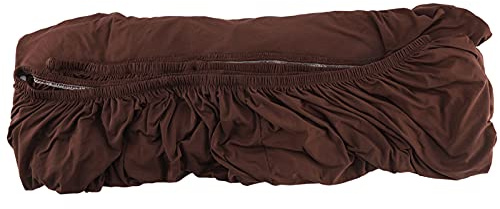 Sofa Überzug 3+2 Sitzer L Form Couch Überzug Polyester Sofa Schutzhülle für Ecksofa L-förmiges Universal Waschbar Sofaüberwurf für Wohnzimmer Schlafzimmer (Kaffee)