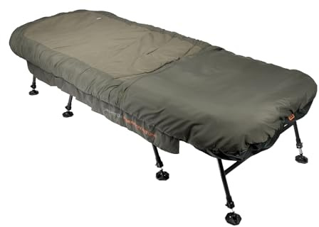 Tandem Baits Schlafsack Deckenschlafsack Mit Kissen Mit Kompressionssack Tragetasche Warm Kompakt Outdoor Camping Reisen Angeln Phantom 5 Season Big One