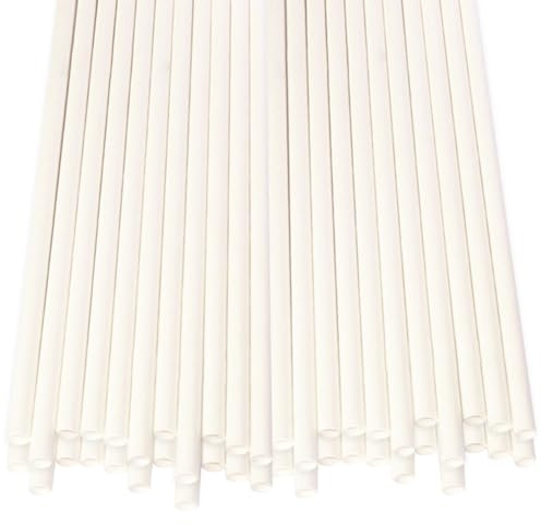FSSTUD 50 Pcs Large Cotton Candy Cones Cotton Candy Straw Sticks Cotton Candy Holder Paper Cones Cotton Candy Making Sticks Cotton Candy Supplies for Party