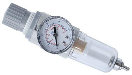 HOMSFOU Régulateur Pneumatique Pratique Avec Séparateur Eau-huile Et Filtre Trap Pour Compresseurs Et Outils Pneumatiques