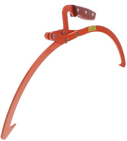 Vaguelly Herramientas Para Madera Tenazas Pinza Resistente Gancho Antideslizante Para Transportar Troncos y Leña