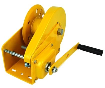 Manual Hand Crank Winch Manual Hand Crank Rope Winch For Dragging Boat(2600lbs,10m)