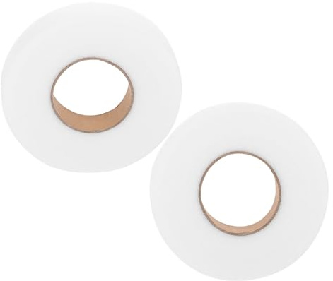 DIYEAH 2 rouleaux Ruban Thermocollant Double Face pour Ourlet de Vêtements et Adhésif Pratique pour Couture sans Couture pour Projets de DIY et Artisanat