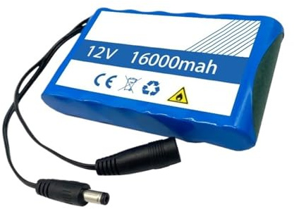 Batería de litio 3S2P 12 V y 16000 mAh, recargable,6, for CCTV monitor cámara(3S2P 12V 3000mAh)