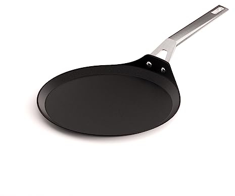 Valira Aire - Crepera Premium de 28 cm hecha en España, aluminio fundido con antiadherente reforzado, apta para inducción