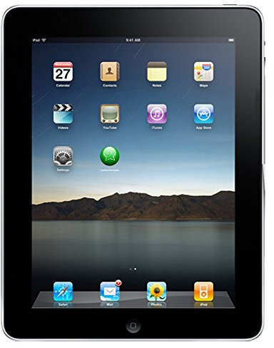 Apple iPad 4 16GB Wi-Fi - Black With Antivirus (Renewed)