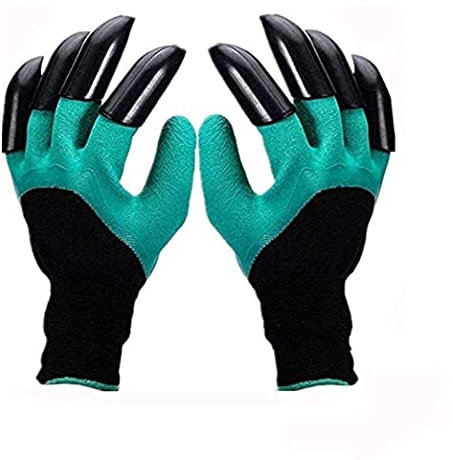 Happy Fox Waterproof Gardening Gloves with Claws for Garden and Yard Digging