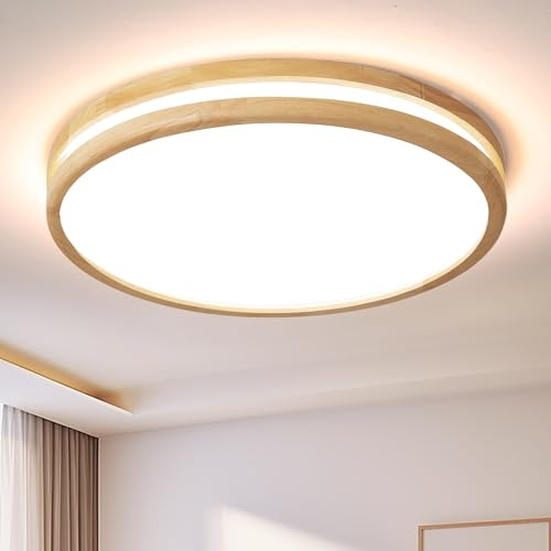 Natsen 96W LED Deckenleuchte voll dimmbar mit Fernbedienung 3000-6000K