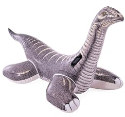 INTEX Brontosaurus Inflatable Pool Float: Pool Toy for Kids – Heavy-Duty Handle – 88lb Weight Capacity – 70 x 37 – for Ages 3+