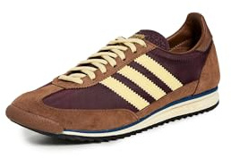 adidas SL72 Womens Shoes, Maroon/Almost Yellow/Brown, 5 UK