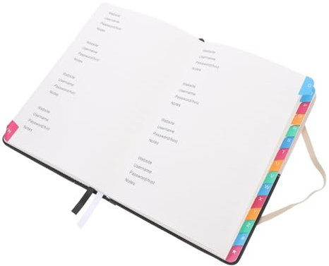 SHINEOFI Kontaktbuch Adressbuch Tragbar Notizbuch Für Namen Und Telefonnummern Organizer Für Adressen Mail-adressen
