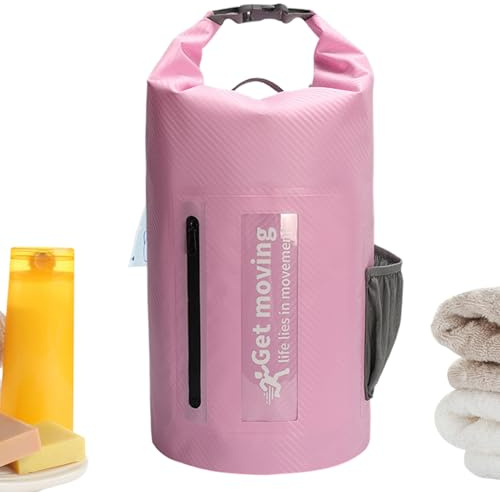 Générique Wasserdichte Tasche – Campingtasche, 20 l, große Kapazität für die Navigation, für Kajakisten, Bootfahrer, Surfer, Reisen, Wandern, Wassersport, Strandausflüge