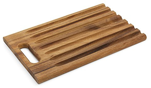 Ironwood Gourmet Planche à pain Sweep Off 28676, bois d'acacia, bois dur