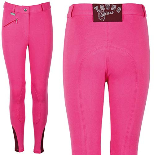 Harry's Horse Youngrider Pantalon d'équitation pour Enfant Fuchsia 164