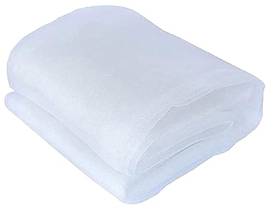 Filet de Jardin, 2,5 x 10 m, Filet de Jardin pour Plantes, Filet de Protection Contre Les Insectes, Les légumes, Les Fleurs, Les Fruits, Le Jardin en extérieur (60 Mailles)