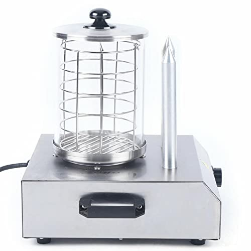 Appareil à hot-dog chauffe-saucisse 220 V, fabricant de hot-dog électrique commercial, chauffe-saucisse en acier inoxydable pour usage commercial domestique