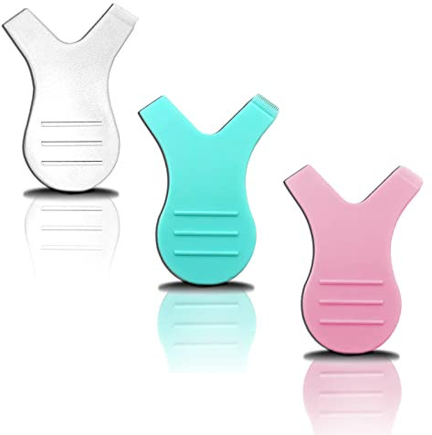 30 Pièces Brosse à Cils En Forme de Y à Cils Permanent Pinceau Cils en Silicone Greffage Cil, Brosse pour Rehaussement de Cils pour Outil de Maquillage des Cils