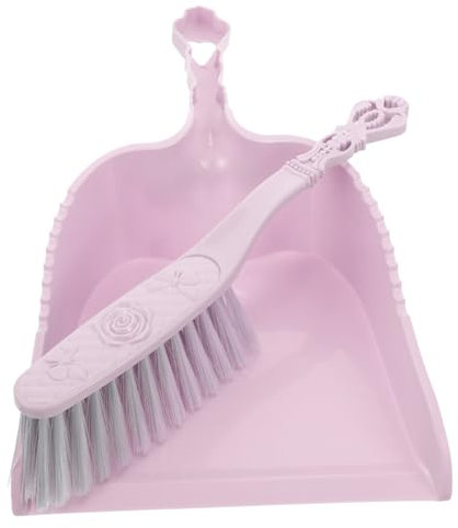 Cabilock Balai Et Pelle Ensemble Mini Ramasse Poussière Portable pour Nettoyage Bureau Étagères Et Armoires Léger Et Pratique