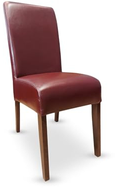 Quattro Meble Weinrot Echtleder Esszimmerstühle David Stühle Lederstühle Echt Leder Esszimmer Stuhl Leder Antique Bordo