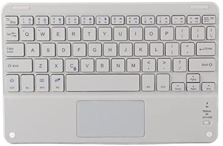 MUNEFE Tastiera con Touchpad, Tastiera Wireless con Touchpad, Trackpad Wireless per Essere Sicuro di Poterlo Utilizzare Ogni Volta Che Ne Hai Bisogno
