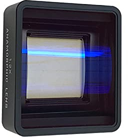 Cámara Instantánea Baratas Y Safor Compatible with lga La Foto Lente de película Externa Lente anamórfica 1.2X ZV1 Tarjeta Adicional Foto Negra Cámara Instantánea Infantil (Black, One Size)
