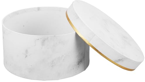 STOBAZA Geschenkbox Konservierte Blumengeschenkbox Kästen Für Blumenarrangements Tortenbox mit Deckel Karton Pappschachteln Ordnungsboxen Schmuckschachtel Geschenkbox Geburtstag