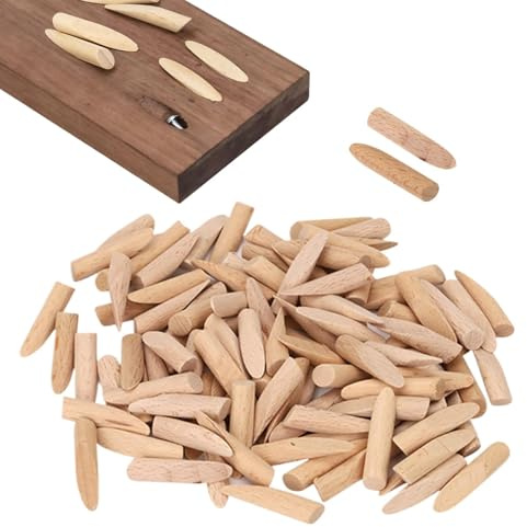 Pcingsia Holzdübel für Schraubenlöcher – Mehrzweckdübel für Möbel | Mehrzweck-Schraubdübel-Set, Haushaltsdübel für Schränke