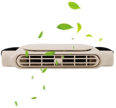 Bewinner Ventilateur de Siège Auto USB 3 Vitesses – Refroidisseur Portable pour Voiture, SUV, Camping-car (Beige)