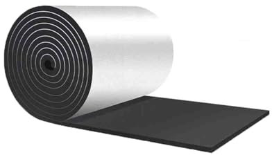 Papel De Aluminio Autoadhesivo Algodón Aislante Acústico,Estera De Insonorización Aislante,Rollo De Aislamiento Ignífugo,Para Calefacción Por Suelo Radiante,Placas De Yeso,Placas(107.64 sqft,30mm)