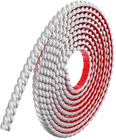 sourcing map Garniture de moulage autocollante pour murs, 2 cm x 4,9 m, bande de moulage flexible, bande de panneau mural, bordure de papier peint pour bricolage, sol, mur, plinthe, argent