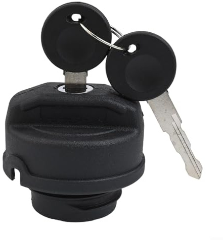 Gettimore Verschließbarer Tankdeckel mit Schlüssel für Vauxhall für Zafira 1998-2016 Benzin oder Diesel, Kraftstofftankdeckel aus ABS, Einfache Installation