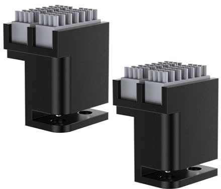 BIQU Panda Brush XP Düsen Reinigung Werkzeug Kit für Bambu-Lab P1/X1 | 3D-Drucker Doppel Silikon bürsten köpfe Ersatz Silikon Düsen wischer, Plug-in-Play (2PCS)