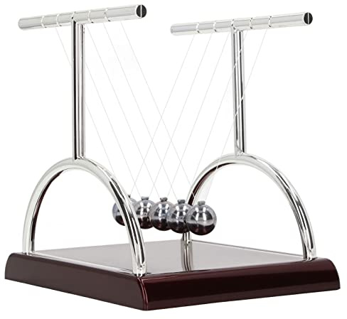 RIZGHWOY Balles D'équilibre Pendulaire, Balles Pivotantes Relaxantes pour Soulager Le Stress, Dispositif éducatif pour Enfants, Plastique, Fer (#11)