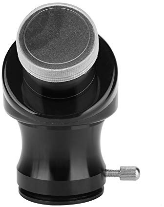Espejo Diagonal de Imagen erecta de 1,25 Pulgadas y 45 Grados, Accesorio para telescopios refractores y catadióptricos, con Lente de Vidrio óptico y Tapa contra el Polvo para Uso