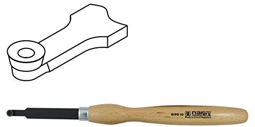 Narex Drechslerbeitel Drechselmesser, Modell:Schaber 12mm Rundklinge auswechselb.