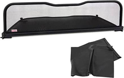 Airax Windschott geeignet für VW Volkswagen T-ROC Cabrio Spiegeldesign mit Tasche
