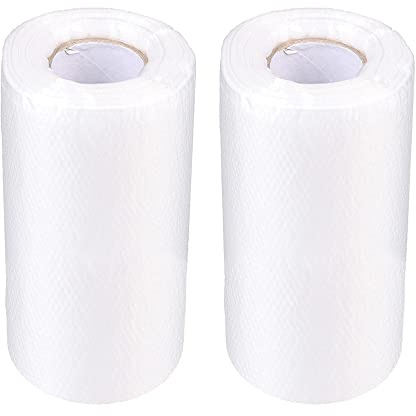 MOCNT 2 Piezas Película Antipolvo Pintura Película Protector Cinta de Enmascarar Papel Autoadhesivo Cubierta Hojas Muebles Piso Impermeable Pintura Coches 200cm x 20m