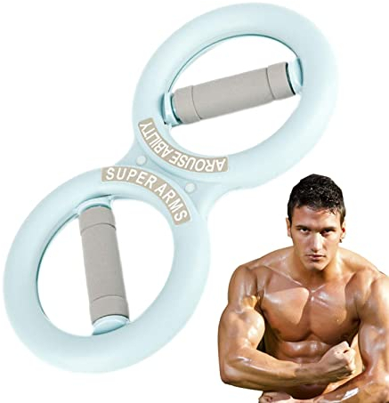 Fukamou Hand Und Unterarmtrainer, Profi Unterarm Handgelenk Krafttraining, Arm Trainingsgerät Mit Hand, Oberarm, Schulter & Brust Training, Krafttraining Fitnessgeräte Für Zuhause Trainingsgerät.