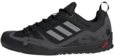 adidas Herren Tracefinder Trail Running Shoes, Core Black / Core Black, 44 2/3 EU