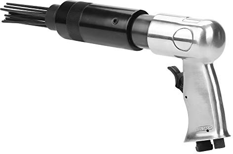 Ejoyous 19 Aguja de Aire Neumático Escalador Pistola, Pistola de Aguja de Aire óxido Pintura Escoria Eliminación Herramienta Neumática Aguja Escalador para Taller Herramientas de