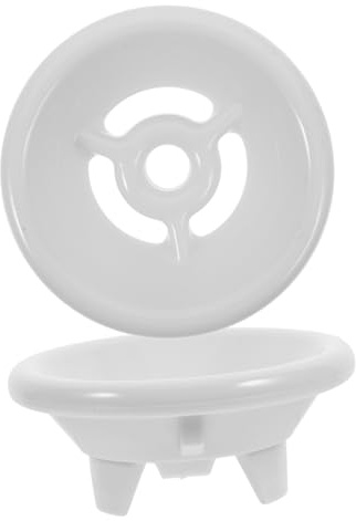 DIYEAH 2pcs Toilet Accessories Urinal Strainer Stopper Urinal Bolt Caps Strainer Caps Traps Cover for Home Commercial Use