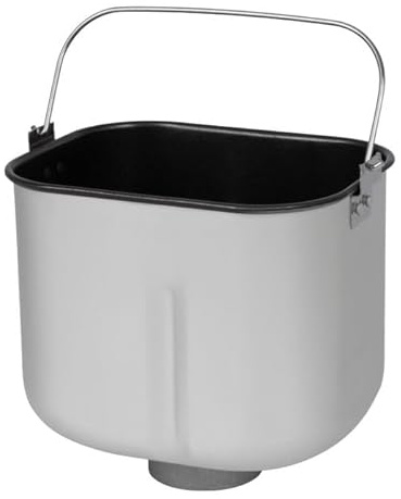 Original Backform für Brotbackautomat Clatronic BBA 3774 und ProfiCook PC-BBA 1282 - Ersatz-Backform für Brotbackautomat, Grau